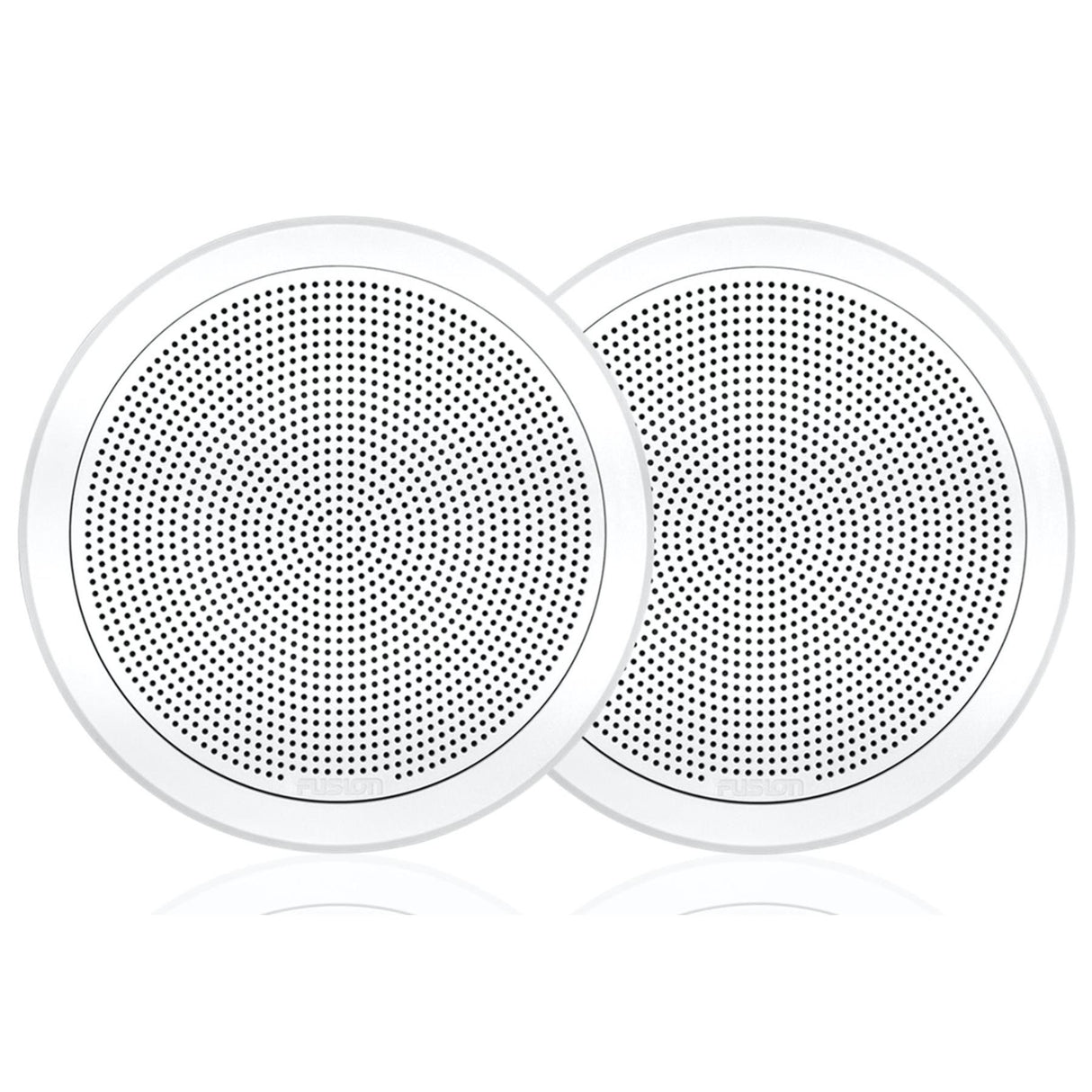 Fusion FM-F77RW 7.7" Flush Mount Round Marine Speakers 200W - White