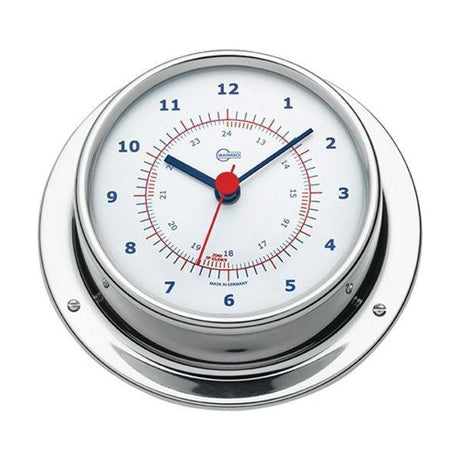 Barigo Clock SS 85mm Dial (110 x 32mm) - PROTEUS MARINE STORE