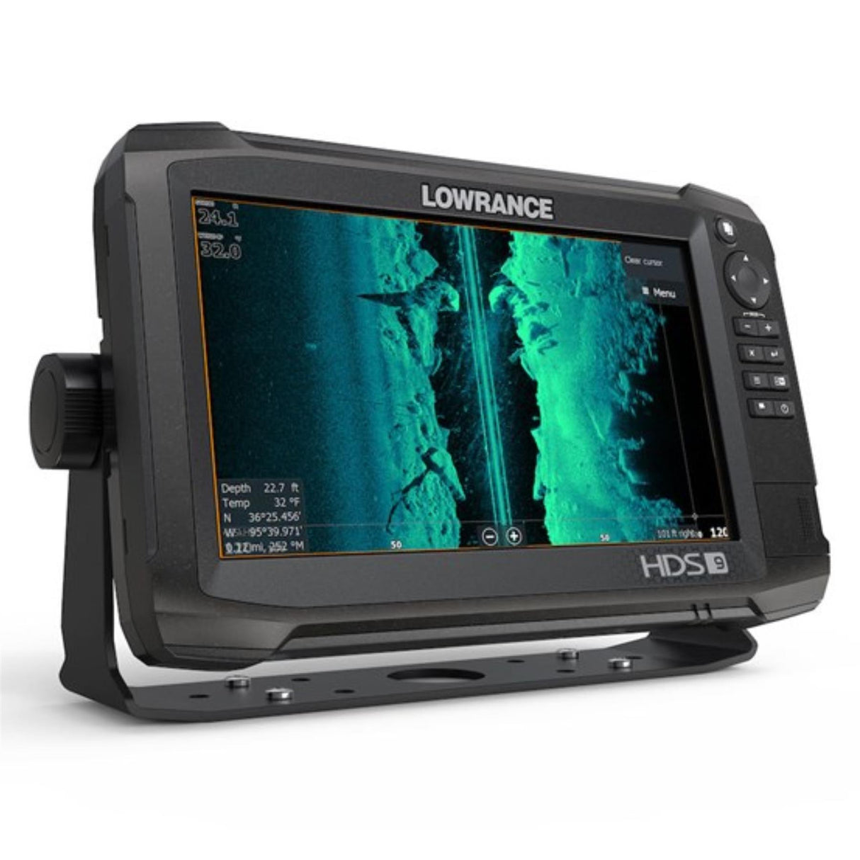 Lowrance HDS 9 Carbon Marine Fishfinder / Chartplotter with TotalScan Transducer