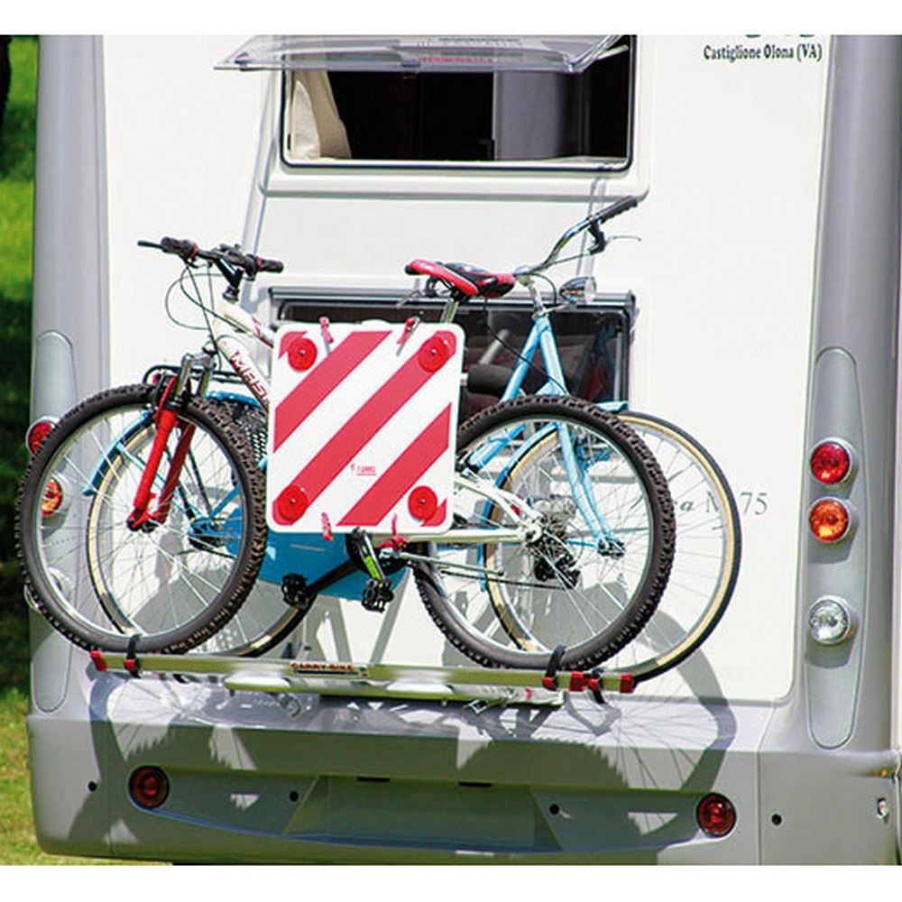 Fiamma Rear Bike Carrier Warning Sign Safety Signal Reflector Plate 98782-005