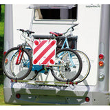 Fiamma Rear Bike Carrier Warning Sign Safety Signal Reflector Plate 98782-005