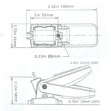 Acqua-Flo Heavy Duty Automatic Float Switch for Bilge Pumps Boat Marine