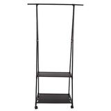 Bo-Camp Lightweight Clothing Rack Spirit Metal Steel Black