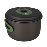 Bo-Camp Cookware Set Explorer 3 Pieces Hard Anodized Aluminium