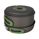 Bo-Camp Cookware Set Explorer 3 Pieces Hard Anodized Aluminium