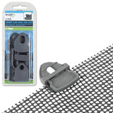 Bo-Camp Tent Awning Carpet Clips Universal Grey - 4 Pieces