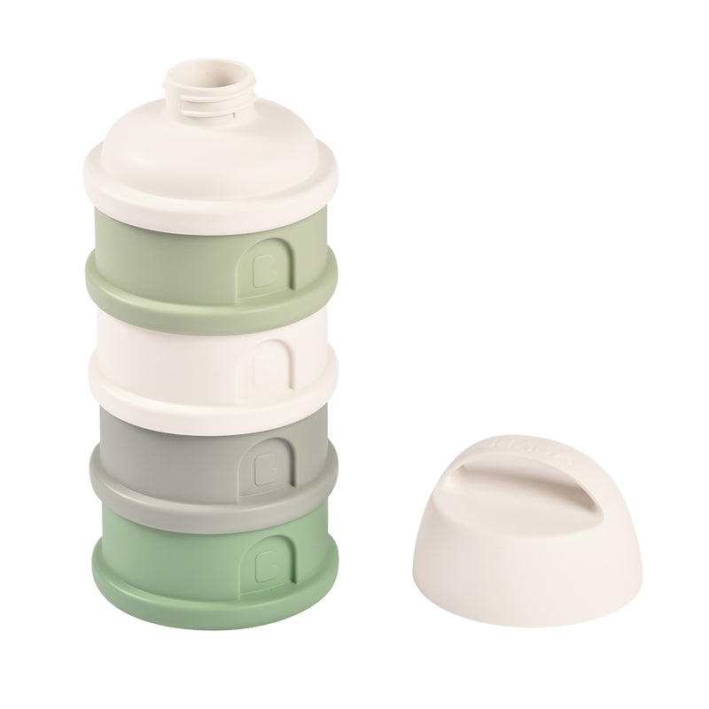 Béaba Snack Storage Stacked Formula Milk Container Grey
