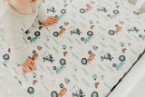 Copper Pearl Premium Elasticised Cot Sheet Jo