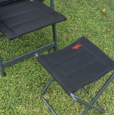 Crespo Sturdy & Comfortable Stool/Footrest AP/302 Air Deluxe Black