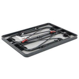 Crespo Luxury & Sylish Lightweight Table AP/245-M-89 Black 80 x 60cm