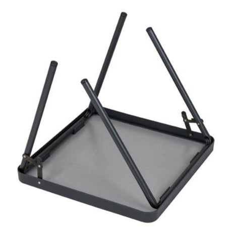 Crespo Table AP/280 42.5 x 42.5cm Lightweight & Stable Square Table - Black