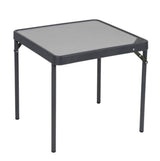 Crespo Table AP/280 42.5 x 42.5cm Lightweight & Stable Square Table - Black