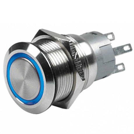 CZone Push Button Switch On/Off with Blue LED - PROTEUS MARINE STORE