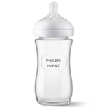 Philips Avent Natural Response 3.0 Glass Bottle 240ml