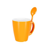Gimex Colour Line Mug With Spoon Rainbow 390ml 4 Pieces