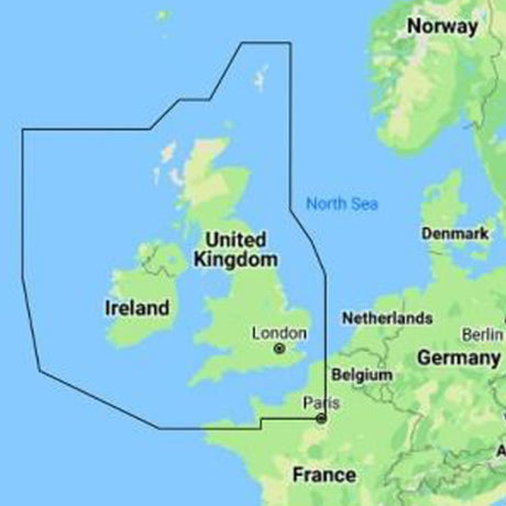 C-Map Discover M-EW-Y200-MS United Kingdom & Ireland Charts (Regular)