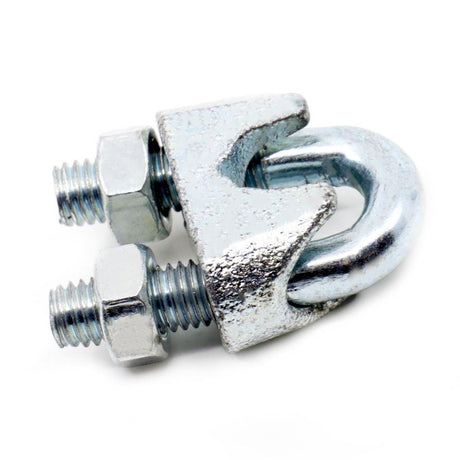 Commercial Wire Rope Grip Galvanised 10mm