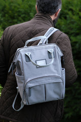 Béaba Wellington Backpack Changing Bag Grey