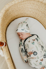 Copper Pearl Newborn Gown Jo