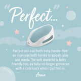 Angelcare Soft-Touch Bath Support Aqua