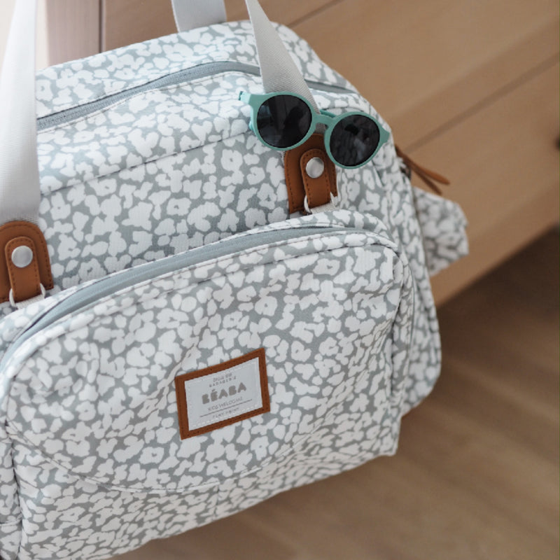 Béaba Geneva II Changing Bag Grey Blossom