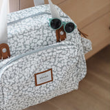 Béaba Geneva II Changing Bag Grey Blossom
