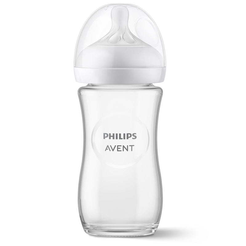 Philips Avent Natural Response 3.0 Glass Bottle 240ml