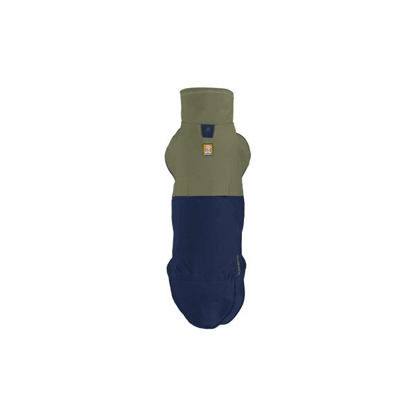 Ruffwear Sun Shower Dog Raincoat Midnight Blue, Wind/Waterproof, 36-42 in/ X Large