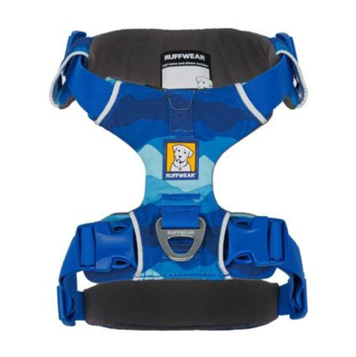 Ruffwear Front Range Dog Harness - Coastal Mountains Print (L / XL) 32 - 42 in