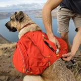 Ruffwear Palisades Dog Backpack in Red Sumac (Medium) 27 to 32 inches