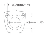 Scanstrut 12/24V Waterproof USB Dual Charger Socket - PROTEUS MARINE STORE