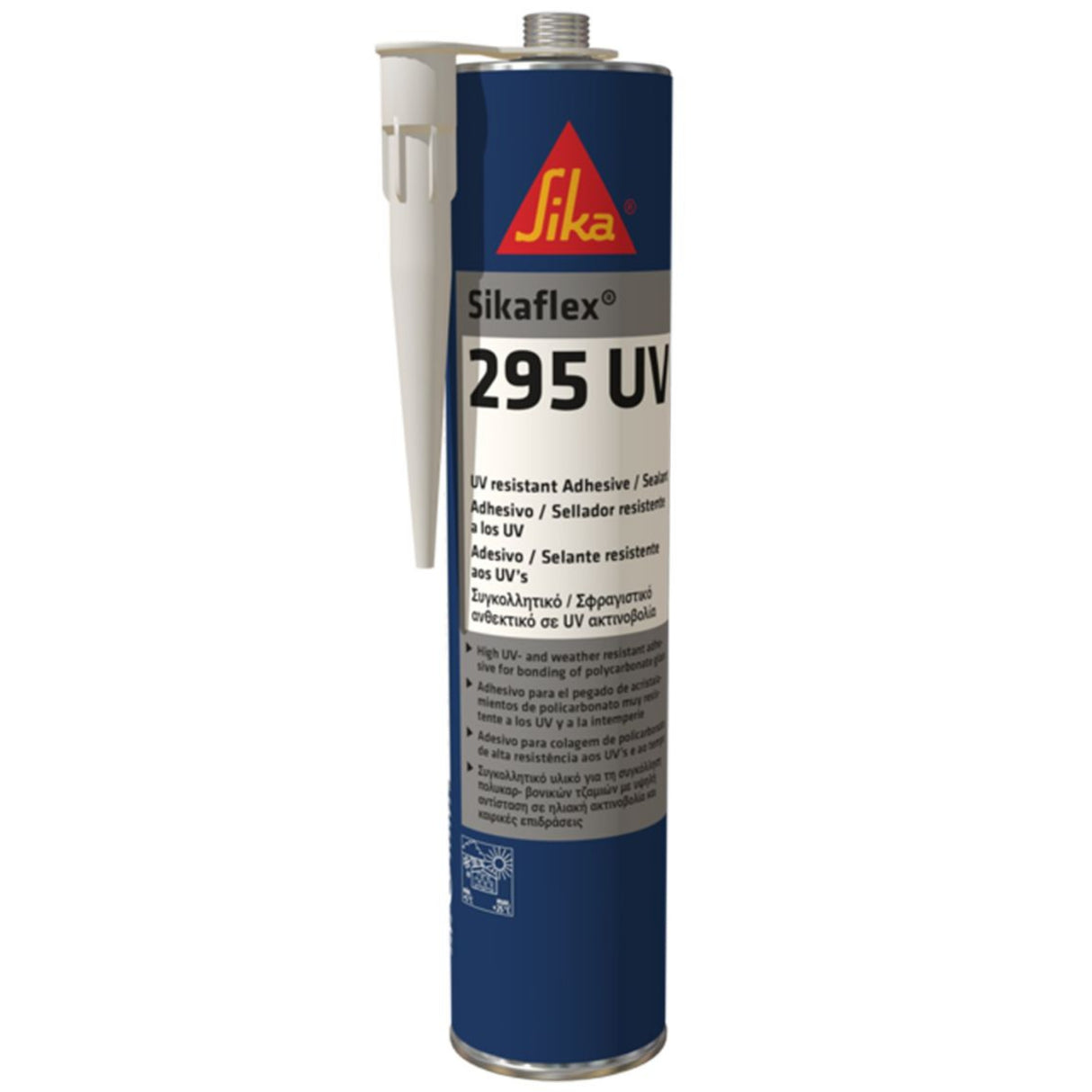 Sikaflex 295UV Glazing Adhesive & Exterior Sealant 300ml Black