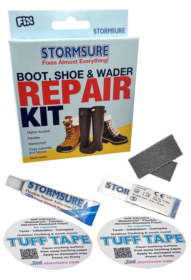 Stormsure Boot Shoe Trainer & Wader Repair Kit - PROTEUS MARINE STORE