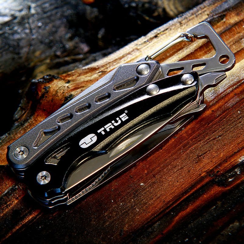 True Seven 9 In 1 Super Compact Multi Tool Keyring - PROTEUS MARINE STORE