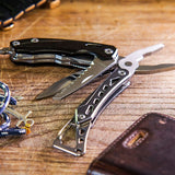 True Seven 9 In 1 Super Compact Multi Tool Keyring - PROTEUS MARINE STORE