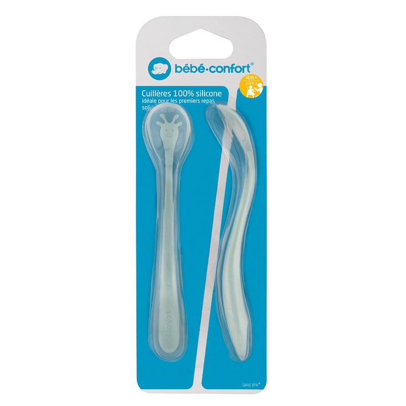 Bébéconfort Soft Silicone Spoons 2Pk