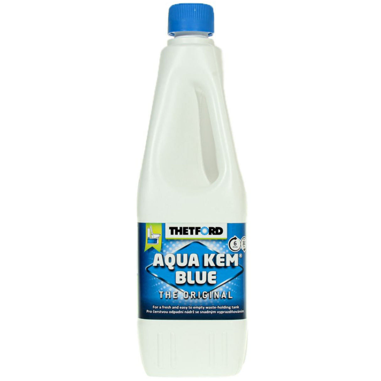 Thetford Chemical Aqua kem Blue Toilet Cassette Fluid Caravan Motorhome Marine - 2L