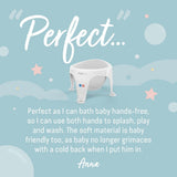Angelcare Soft-Touch Bath Seat Grey