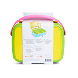 Munchkin Lunch Bento Box With Utensils Pink