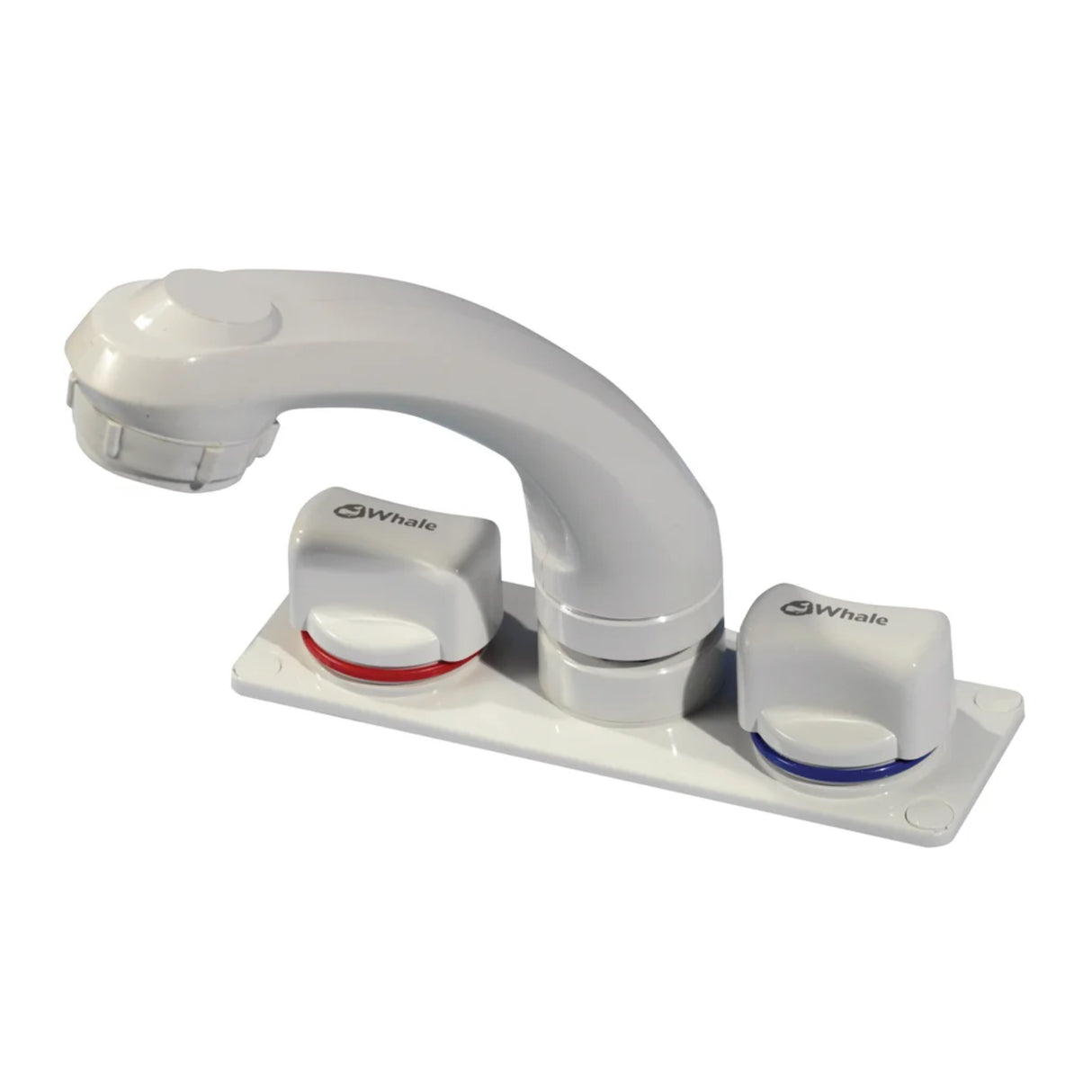 Whale Elegance Faucet Mixer Tap & Shower Combo RT2500 White for Carvan Motorhome Boats