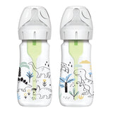 Dr Brown's Options+ Bottle Design Dinosaurs 270ml 2Pk