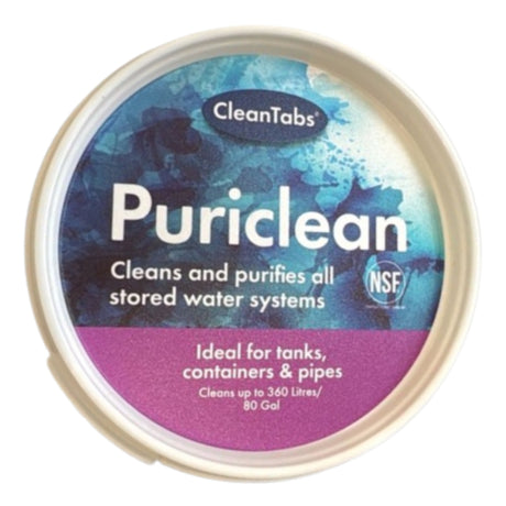 Clean Tabs Water Cleaner and Purifier Tabs Puriclean 400g