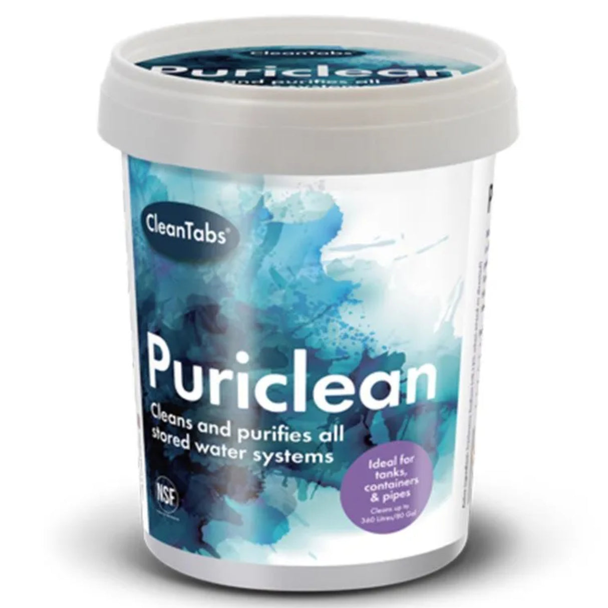 Clean Tabs Water Cleaner and Purifier Tabs Puriclean 400g