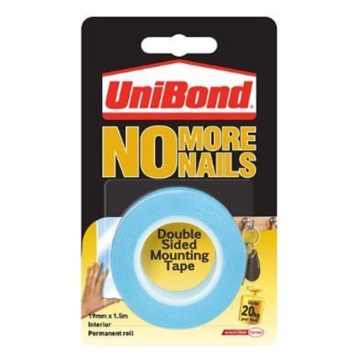 UniBond No More Nails Double Sided Interior Mounting Tape - PROTEUS MARINE STORE