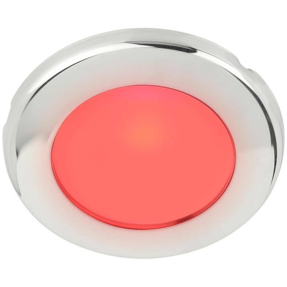 Hella EuroLED 75 Low Profile Round Light (SS Case / White + Red)