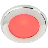 Hella EuroLED 75 Low Profile Round Light (SS Case / White + Red)