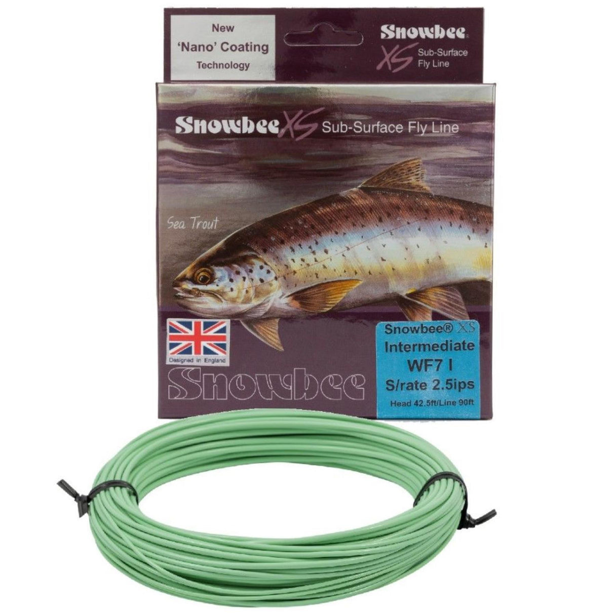 Snowbee XS Sub-Surface Intermediate Fly Line - WF6