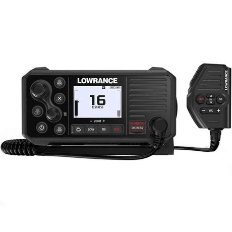 Lowrance Link-9 VHF Marine Radio with Built-In DSC, AIS-RX and GPS