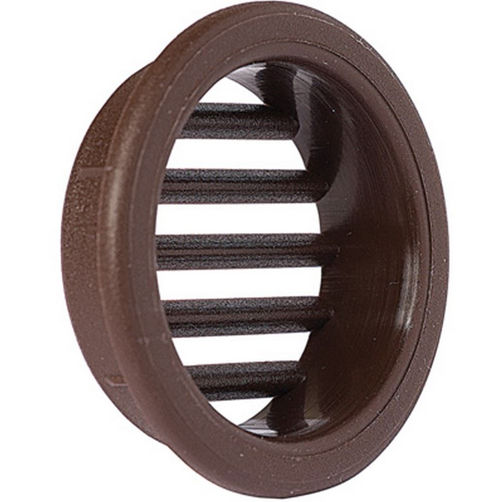 Round Air Vent 32mm Brown