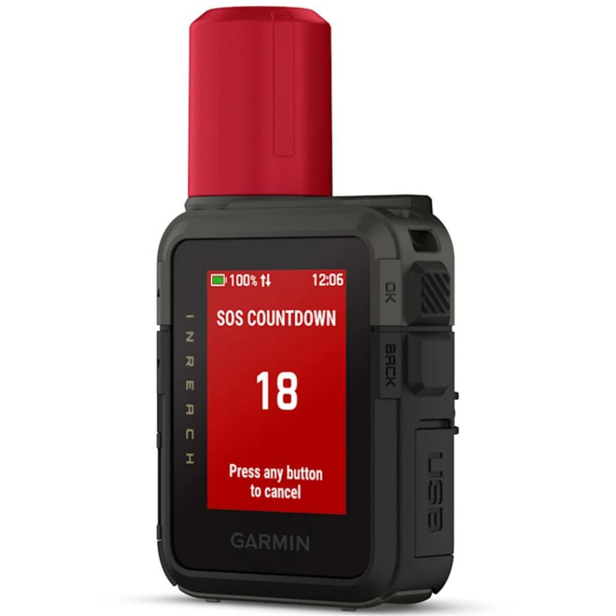 Garmin inReach Mini 3 Plus Touchscreen Compact SOS Satellite Communicator, SOS, IP67